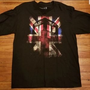 Doctor Who British Flag Shirt
